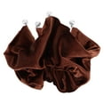 thumbnail image 5 of Hytrove 1Pack Velvet Hair Scrunchies Coffee Square Korean Style Elegant Women Headdress Autumn and Winter Hairstyles, 5 of 7