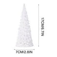 thumbnail image 4 of Viflosae Christmas Decorations Indoor 1 Piece Christmas Tree Colorful LED Acrylic Night Christmas Decoration 17cm Halloween Party Favors Holiday, 4 of 4