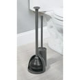 thumbnail image 2 of mDesign Hidden Plunger and Brush Set for Toilet Bowl - Charcoal Gray, 2 of 8