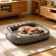 thumbnail image 1 of Cama Lavable para Perros – Alfombrilla Suave de Forro Polar para Mascotas, Ideal para Jaulas, Transportines o Casetas – Cama para Gatos y Cachorros para Todas Las Estaciones con Funda Extraíble., 1 of 6