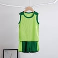 thumbnail image 2 of UAYOTSE Boy's Clothing Sets Quick Dry Short Sleeve Tee and Track Shorts Set 2 Piece Athletic Outfits,Sizes 18-24 Months, 2 of 6