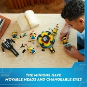 LEGO Despicable Me 4 Brick-Built Gru and Minions Building Set, Minions Toy for Kids, Birthday Gift for Boys and Girls, 75582
