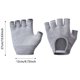 thumbnail image 2 of Guantes de yoga sin dedos antideslizantes, con agarre de silicona, transpirables, ligeros y elásticos, para gimnasio, yoga aéreo, ballet y entrenamiento físico para mujeres, multicolor, 2 of 3