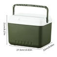 thumbnail image 7 of Cooler Box, Yucurem 6L Car Mini Fridge Portable Commercial Ice Bucket Household Dual-Use Multipurpose for the Beach, Camping, Tailgating, Sports, & More, 7 of 7