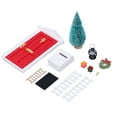 thumbnail image 4 of Mini juego de puertas de madera, mini juego de puertas de madera, casa de muñecas, juego de Navidad, casa de muñecas, juego de Navidad en miniatura, calidad superior, 4 of 9