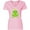 AD-Pink, variant on Inktastic Cute Frog, Green Frog, Crown, Frog Prince Women's V-Neck T-Shirt