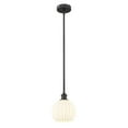 thumbnail image 6 of Innovations Lighting - White Venetian - 1 Light Stem Hung Mini Pendant In Modern, 6 of 7