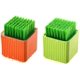 thumbnail image 1 of 2 uds cepillo para macetas cepillo de lavandería de silicona naranja verde Vhermosa ZJWJ269, 1 of 4