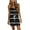 Black, variant on TIHLMK Sundresses for Women Casual Beach Deals Clearance Women Casual V-Neck Sleeveless Bandage Stripe Printing Loose Vest Sling Dress Gift for Women