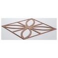 thumbnail image 4 of Ekena Millwork 23 3/8"W x 23 3/8"H x 1/4"T Large Swansea Decorative Fretwork Wood Wall Panels, Walnut, 4 of 18