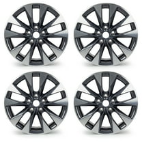 Set of 4 Replacement Alloy Wheel Rim for 2015-19 Nissan Sentra, 17X6.5 Inch
