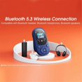 thumbnail image 2 of 32GB Clip MP3 Player Portable Music Player Bluetooth Mp3 Mp4 Player with FM Radio Recording Pedometer for Kids-, 2 of 5