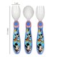 thumbnail image 2 of Set de cubiertos The First Years Mickey Mouse para niños, paquete de 3, 2 of 5
