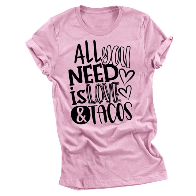 RKSTN Hauts pour Femmes Saint-Valentin Cœur Lettre Imprimée Mode Blouse Confortable Hauts Tempérament Couleur Unie Col Rond Manches Courtes