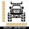 thumbnail image 2 of Monster Truck with Bull Horns Square Rubber Stamp Stamping Scrapbooking Crafting - Medium 1.75in, 2 of 7