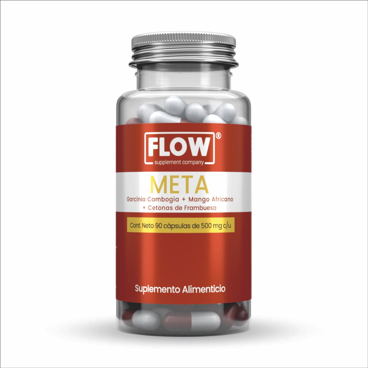 Suplemento FLOW META con Cambogia Garcinia Mango Africano y Cetonas de ...