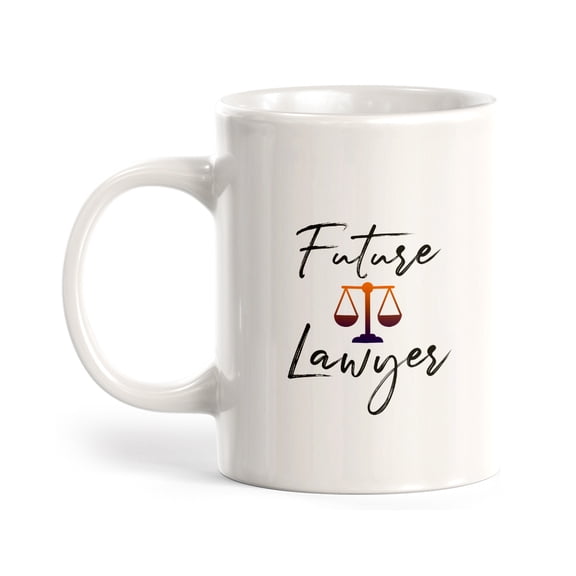 Designs ByLITA Future Lawyer (Scales of Justice) 11oz Plastic Coffee Mug