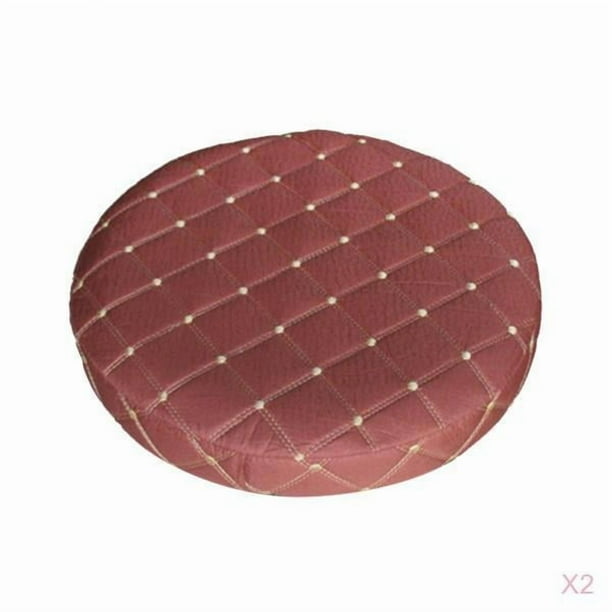 2 Piezas 11 "taburete De forma forma forma Cubre La Silla Asiento Almohadilla Cojín Funda Funda