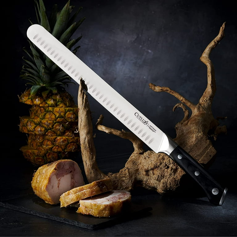Cutluxe Cutluxe Steak Knives - Serrated Steak Knife Set of 4 - High Carbon  German Steel - High End