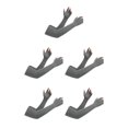 thumbnail image 3 of Wosthever 1 par de fundas de refrigeración antideslizantes de silicona para sombra de sol, portátiles, para deportes, conducción, Camping, Gris Tipo 2 5piezas, 3 of 6