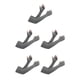thumbnail image 3 of Greeniant 1 par de fundas de refrigeración antideslizantes de silicona para sombra de sol, portátiles, para deportes, conducción, Camping, Gris Tipo 2 5piezas, 3 of 6