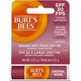 thumbnail image 1 of Burt’s Bees® Tinted Lip Balm, SPF 30 100% Natural Origin Mineral Sunscreen, Sienna Rose -, 1 of 7
