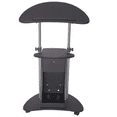 thumbnail image 5 of Sit-to-Stand Mobile Medical Laptop Computer Cart, Black, Adjustable Height, 5 of 5