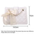 thumbnail image 2 of Bolsos bandolera para mujer, pequeños bolsos bandolera con cadena para mujer, blanco:;:;, 2 of 6