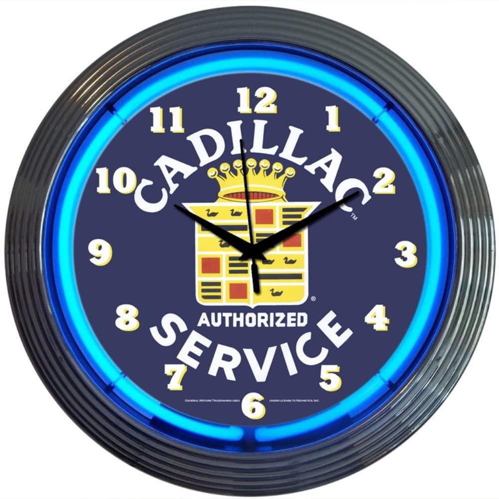 Retro 15" Blue Moon Pie Sign Man Cave Game Room Wall Clock NEW 