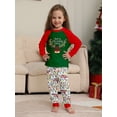 thumbnail image 3 of Conjunto de pijamas familiares a juego de Navidad 2025, pijamas con estampado Dear, ropa para adultos y niños, conjunto de mono para bebé y ropa para perros, 3 of 5
