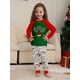 thumbnail image 3 of Conjunto de pijamas familiares a juego de Navidad 2025, pijamas con estampado Dear, ropa para adultos y niños, conjunto de mono para bebé y ropa para perros, 3 of 5
