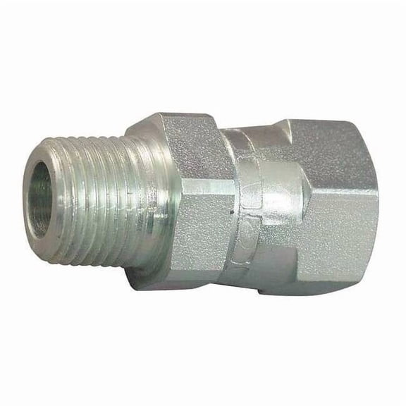 Eaton Aeroquip Hose Adapter,3/8",NPTF,3/8",JIC 2018-6-6S