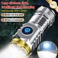 thumbnail image 5 of Three-Eyed Monster Mini Flashlight, Rechargeable Flashlights High Lumens Flash Light, 9000 Lumens Super Bright LED Flashlight, 5 Modes, 10h Running Time for Outdoor, Waterproof (Black), 5 of 7