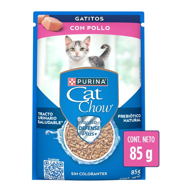 Alimento para Gato Cat Chow Pollo Gatitos 85 g