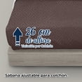 thumbnail image 4 of Sabanas Individuales Microfibra Amplias Relieve Nubisuave Nubisuave  Liso Individual Relieve, 4 of 5