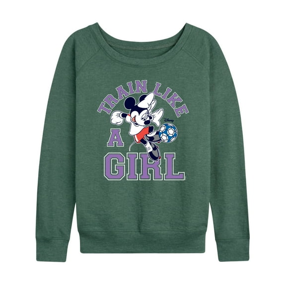 Disney - Train Like A Girl - Women's Lightweight French Terry Long Sleeve Shirt