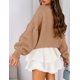 thumbnail image 5 of Suéter PRETTYGARDEN 2025 Otoño Tejido Grueso Oversized M, 5 of 8