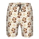 thumbnail image 3 of Balery Sloth Yoga Traje de Baño Estilo Hawaiano para Hombre, Shorts de Secado Rápido con Bolsillos-Small, 3 of 6