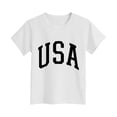 thumbnail image 5 of Little Girls Toddler Cotton Blend T-Shirts Bunny 24 Months 2t 3t 4t 5t 6t 7t Graphic Short Sleeve Cute Casual Summer Tops Gibobby,11-12 Years,White, 5 of 5
