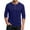 Blue（mens shirts）, variant on GuangCheng George Mens Henley Long Sleeve T-Shirts,Slim Fit,Soft,Cotton Blend,Button Placket Shirts Pullover Tops,Hot Pink,Size S