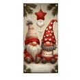 thumbnail image 2 of Eoozwa Christmas Door Cover Decorations 35x71 Inch Merry Christmas Door Covers for Front Door Xmas Banner Decorative Ball Photo Booth Props Backdrop for New Year Holiday House Party Sign Supplies, 2 of 5