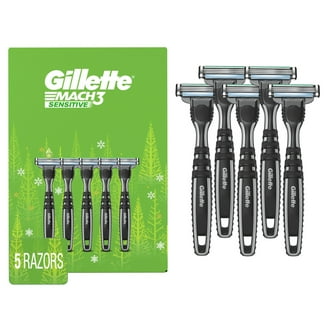 Gillette Mach3 Men's Razor Handle with 6 DuraComfort Blade Refills