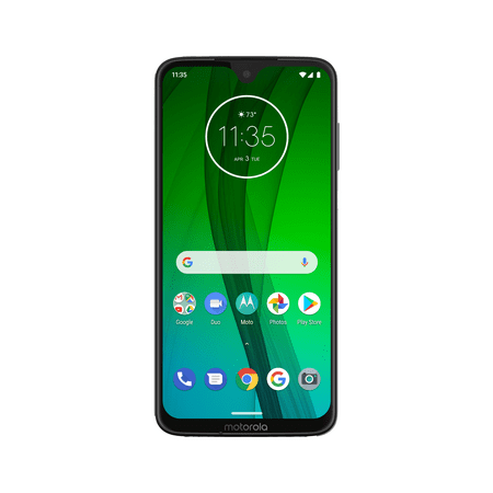 Motorola Moto G7 64GB Unlocked Smartphone, White