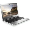 thumbnail image 3 of Restored Samsung Chromebook 11.6" Laptop PC with Samsung Exynos Dual Core Processor (1.7 GHz), 2GB Memory, 16GB Hard Drive and Chrome OS, XE303C12-A01US, Silver (Refurbished), 3 of 7
