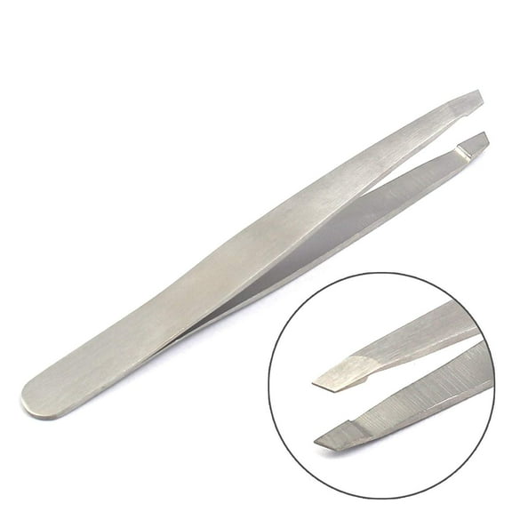 OdontoMed2011® Stainless Steel Mini Slant Tweezer (Classic Stainless)