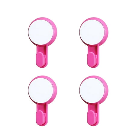 

No-Drill Removable Wall Mount for Bath Kitchen & Hotel Use Powerful Suction Hook