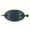 Navy Blue, variant on Oval Stitched Faux Leather Hair Stick Pin, Black, 1 Ct.