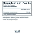 thumbnail image 2 of Vital Nutrients Strontium Citrate | Vegan Bone Strength Supplements | 227mg Strontium Citrate for Bone Health and Healthy Teeth | Gluten, Dairy, Soy Free | Non-GMO | 90 Capsules, 2 of 5