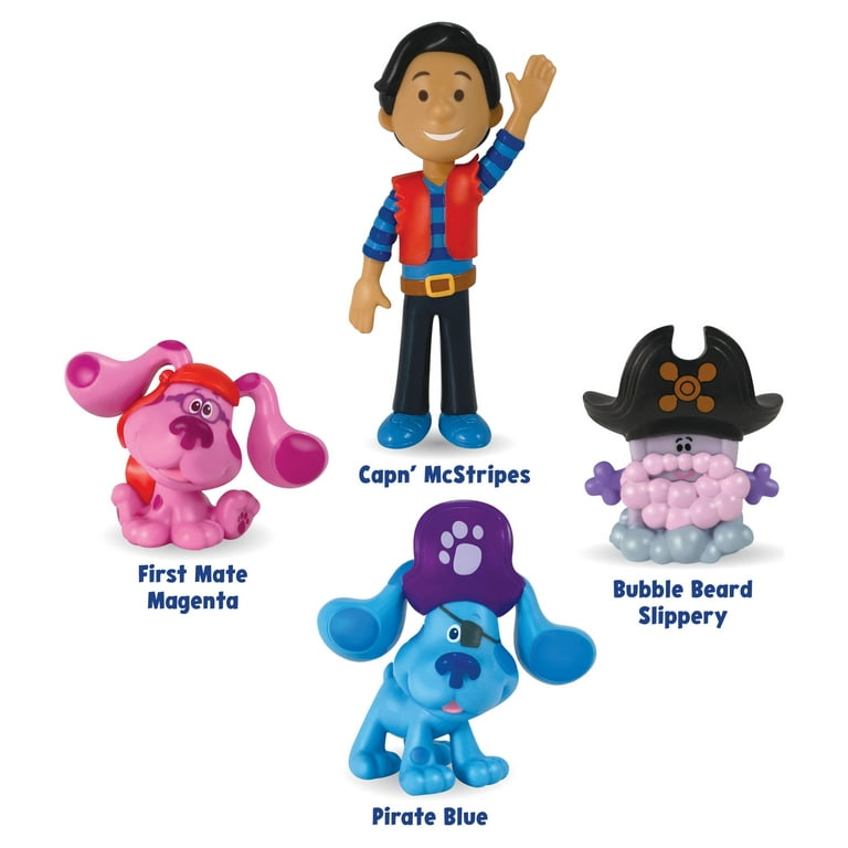 Blues Clues Figure, Blues Clues Mr Salt and Mrs Pepper Toy Figure, Blues  Clues Character Figure, Blues Clues Cake Topper 