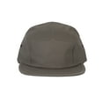 thumbnail image 2 of Top Headwear 5 Panel Hat For Men Classic Flat Bill  Baseball Cap Grey, 2 of 4